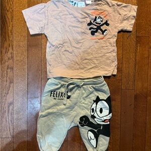Zara Felix the Cat Outfit Set